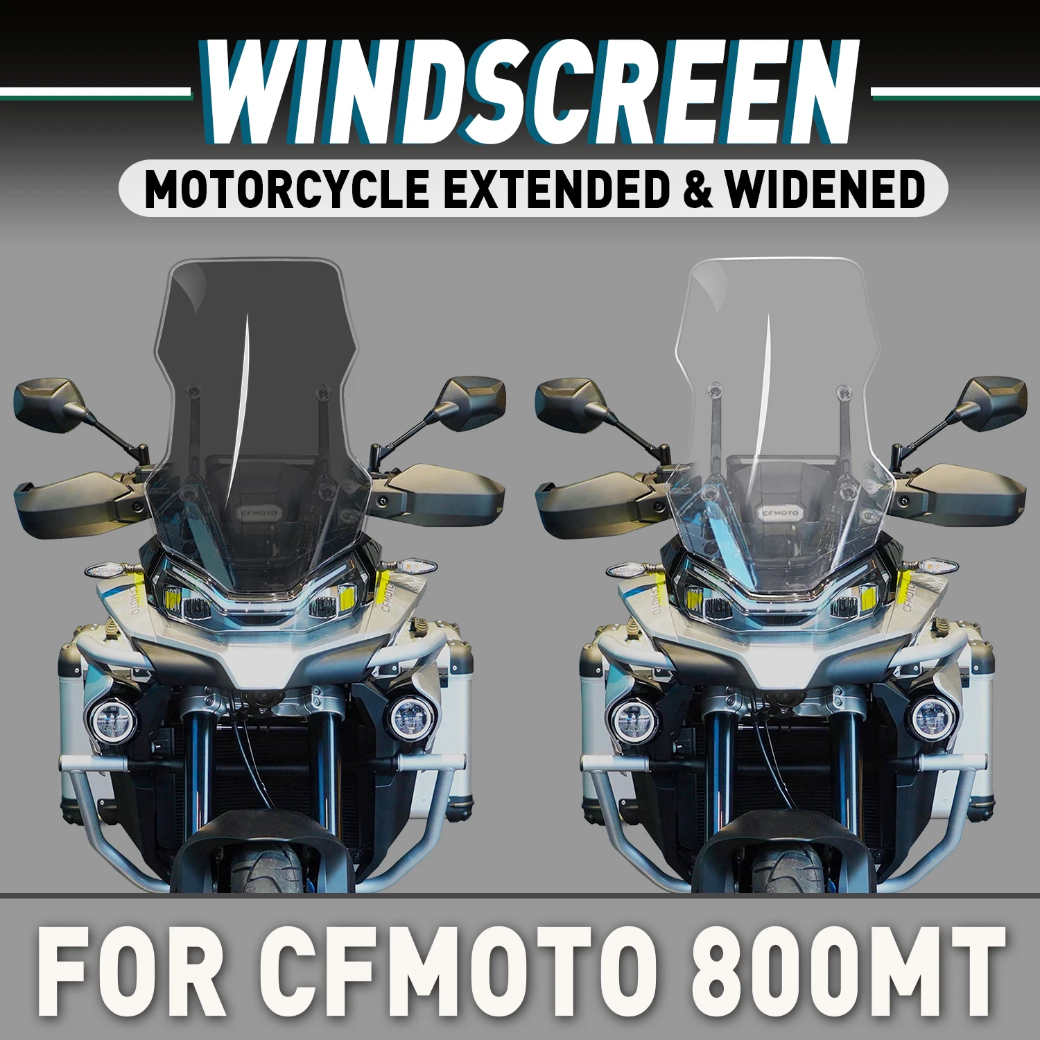 Для CFMOTO 800MT 800 MT ветрозащитный экран, дефлектор ветра 62 см, высокое качество, переднее лобовое стекло мотоцикла, лобовое стекло CF800MT
Для CFMOTO 800MT 800 MT ветрозащитный экран, дефлектор ветра 62 см, высокое качество, переднее лобовое стекло мотоцикла, лобовое стекло CF800MT