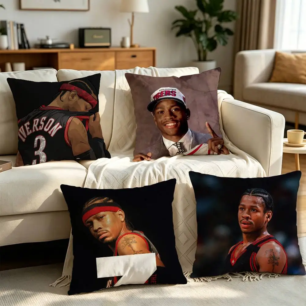 Allen Iverson Basketball star Pillow cover gift High definition digital printing,Surprise vivid pattern Household.
Allen Iverson Basketball star Pillow cover gift High definition digital printing,Surprise vivid pattern Household.