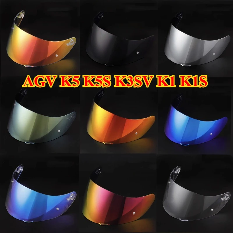 Motorcycle Helmet Visor for AGV K5 K5S K3SV K1 K1S Anti-UV Dustproof Helmet Lens Helmet Accessories Sunglasses
Motorcycle Helmet Visor for AGV K5 K5S K3SV K1 K1S Anti-UV Dustproof Helmet Lens Helmet Accessories Sunglasses