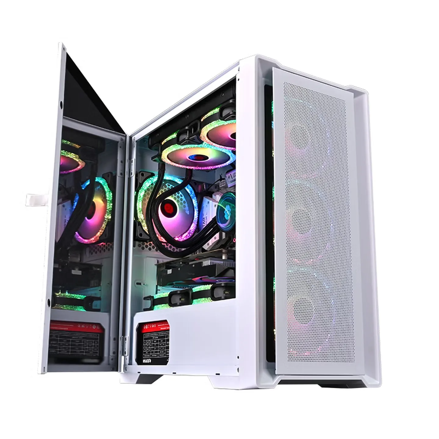 WJCOOLMAN juechen wanjia Game office computer case - Supports M-ATX motherboard / 240 water cooling / Glass side lighting
WJCOOLMAN juechen wanjia Game office computer case - Supports M-ATX motherboard / 240 water cooling / Glass side lighting