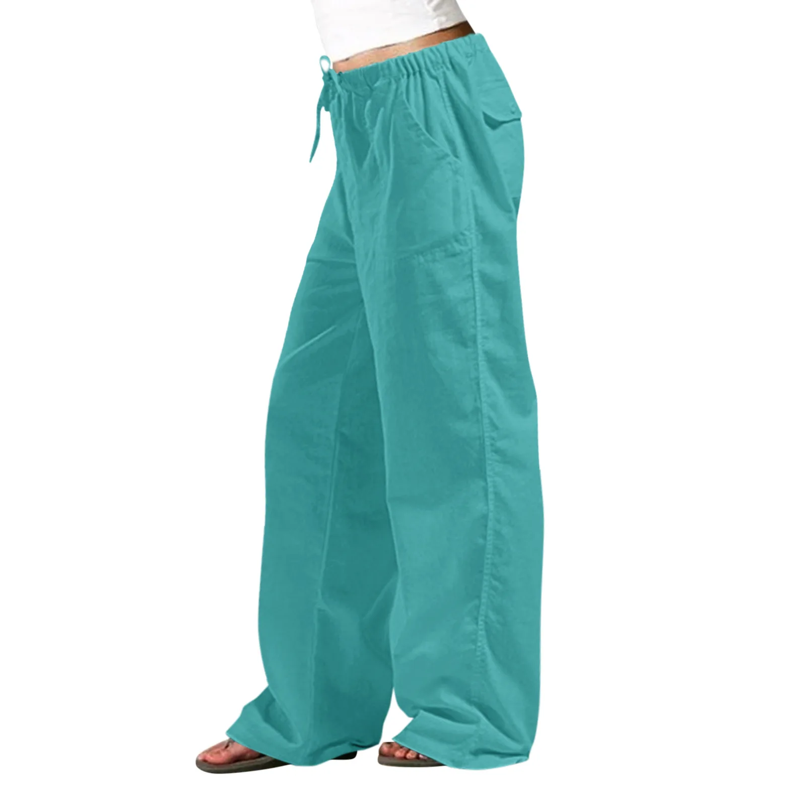 2024 Women's Cotton and Linen Casual Pants Elastic Elastic Waist Pocket Straight Pants Solid Color Cotton and Linen Pants
2024 Women's Cotton and Linen Casual Pants Elastic Elastic Waist Pocket Straight Pants Solid Color Cotton and Linen Pants