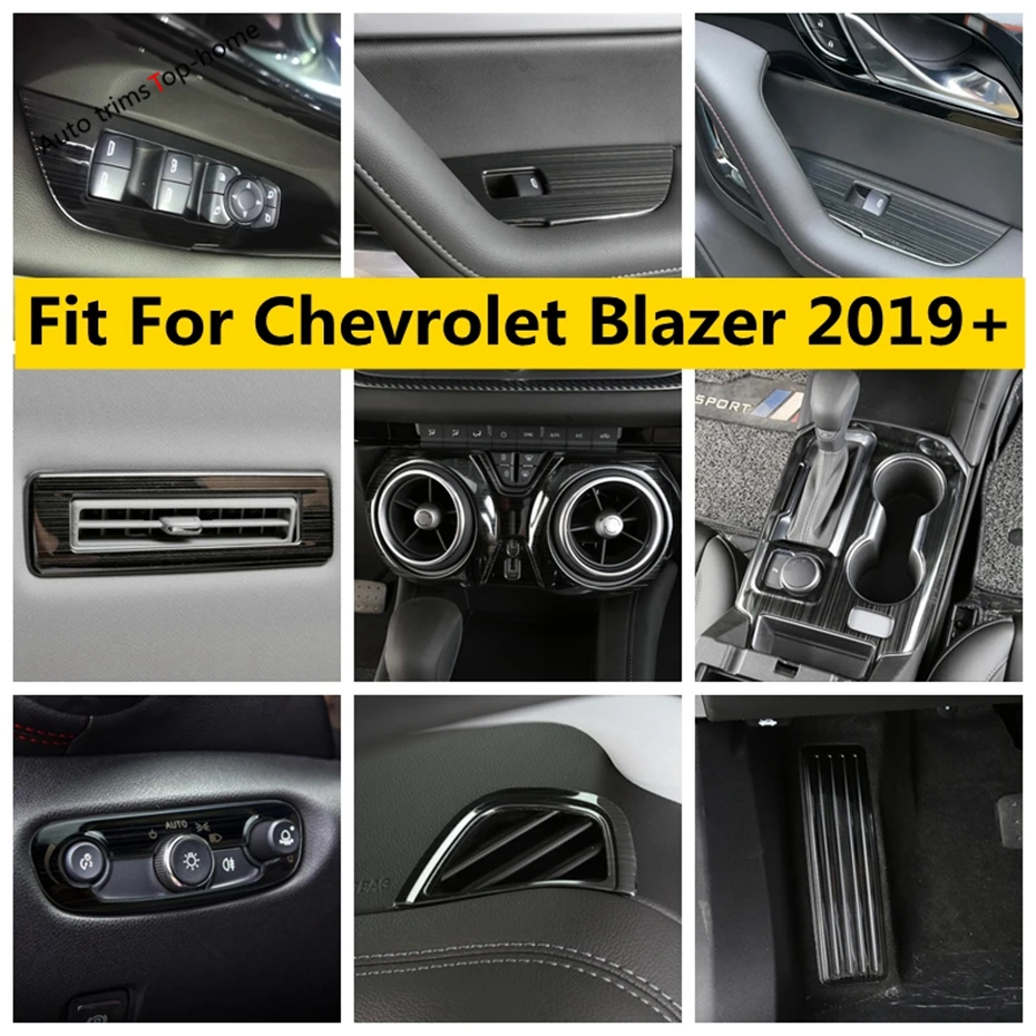 Head Light Lamp Air AC Decor Panel Central Control Decor Strips Cover Trim Car Accessories Fit For Chevrolet Blazer 2019 - 2023
Head Light Lamp Air AC Decor Panel Central Control Decor Strips Cover Trim Car Accessories Fit For Chevrolet Blazer 2019 - 2023