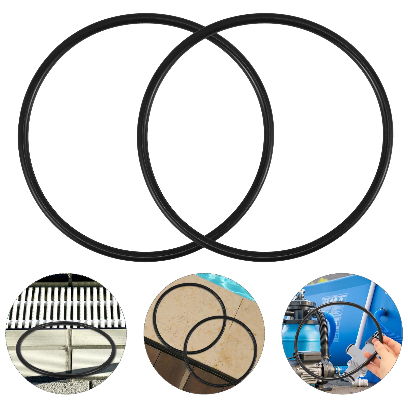 2Pcs Black Gasket Plate Pool Pump Parts Filter Pump Ring O- Circle Rubber Sealing Ring Swimming Pools Filter Part
2Pcs Black Gasket Plate Pool Pump Parts Filter Pump Ring O- Circle Rubber Sealing Ring Swimming Pools Filter Part