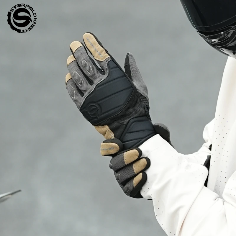 SFK Full Finger Motorcycle Gloves Riding Gears Summer Breathable Non-slip Wear-resistant Slow Rebound Joint Protection Design
SFK Full Finger Motorcycle Gloves Riding Gears Summer Breathable Non-slip Wear-resistant Slow Rebound Joint Protection Design