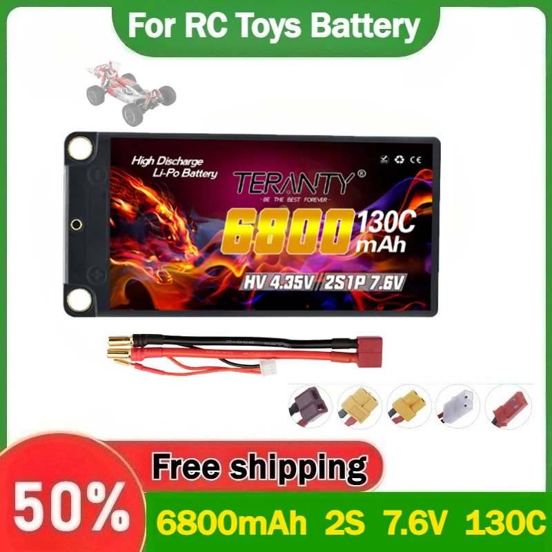 6800 мАч 2S 7,6 В 130C 1/12 Drift Racing Monster Truck Off-Road RC литиевая батарея HV
6800 мАч 2S 7,6 В 130C 1/12 Drift Racing Monster Truck Off-Road RC литиевая батарея HV