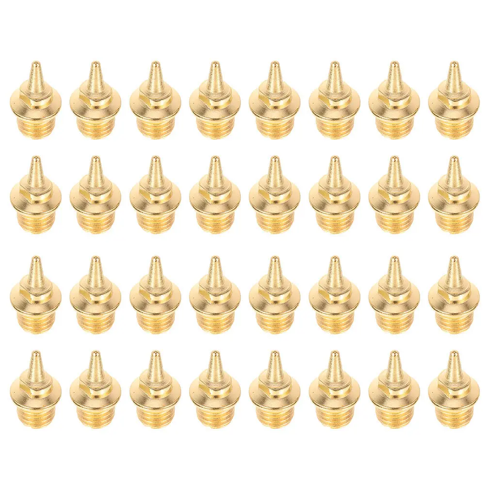 48Pcs Aluminum Alloy Track Spikes for Men Women Running Shoes Track Field Long Jump Sprint Spikes Replacement Grip Friction
48Pcs Aluminum Alloy Track Spikes for Men Women Running Shoes Track Field Long Jump Sprint Spikes Replacement Grip Friction