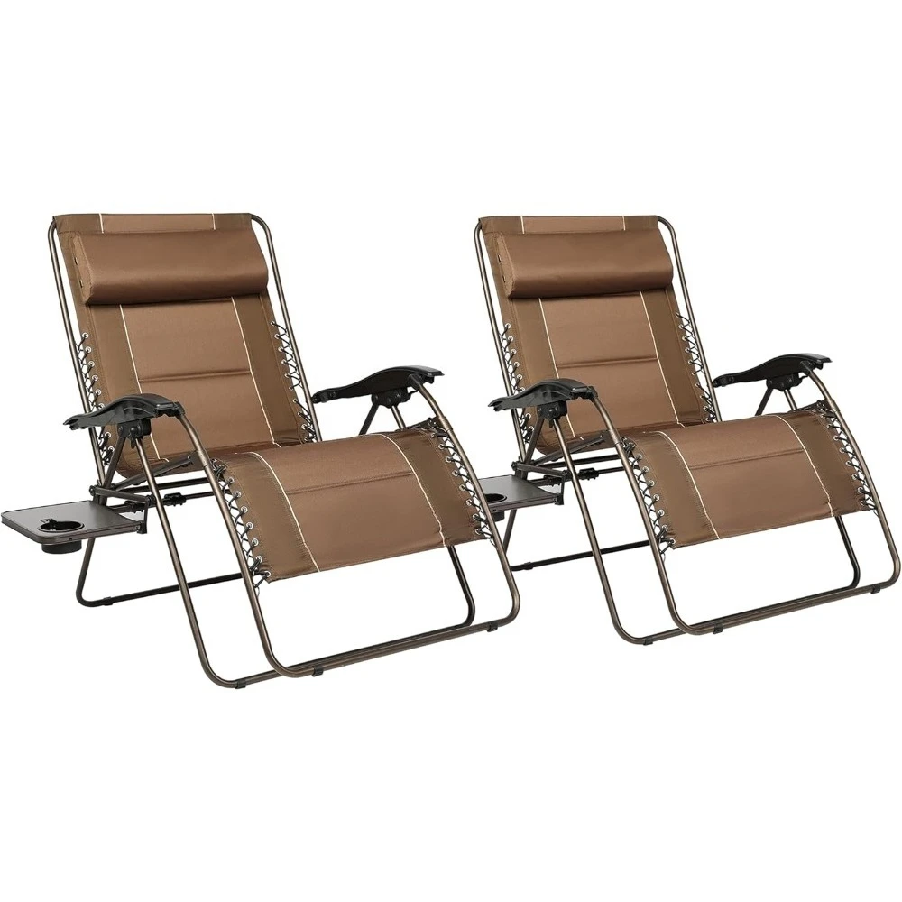 Oversized Zero Gravity Chair, 33in Wide Xxl Zero Gravity Reclining Chair With Side Table, Full Padded Lounge Chair
Oversized Zero Gravity Chair, 33in Wide Xxl Zero Gravity Reclining Chair With Side Table, Full Padded Lounge Chair
