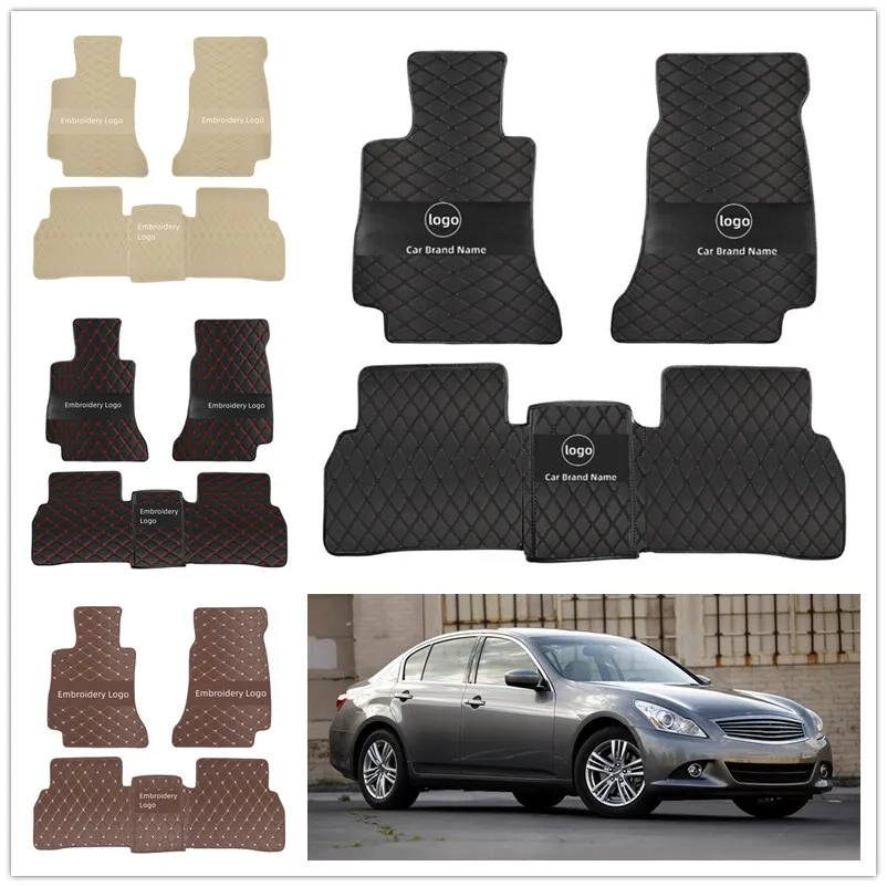 Для Infiniti G series 2007-2013 год кожаные автомобильные коврики для ног на заказ, полное покрытие, водонепроницаемый прочный автомобильный интерьер, противоскользящие
Для Infiniti G series 2007-2013 год кожаные автомобильные коврики для ног на заказ, полное покрытие, водонепроницаемый прочный автомобильный интерьер, противоскользящие