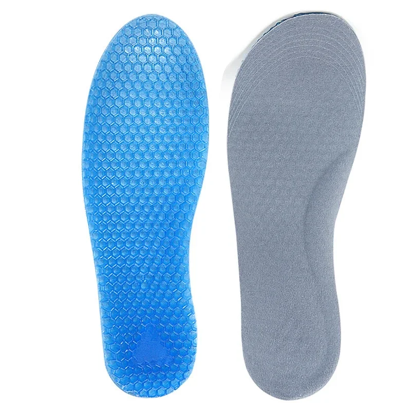 1 Pair Unisex Silicone Gel Insoles for Running Outdoor Sports Shock-Absorbing Elastic Anti-Slip Soft Sole for Men Women Sneakers
1 Pair Unisex Silicone Gel Insoles for Running Outdoor Sports Shock-Absorbing Elastic Anti-Slip Soft Sole for Men Women Sneakers