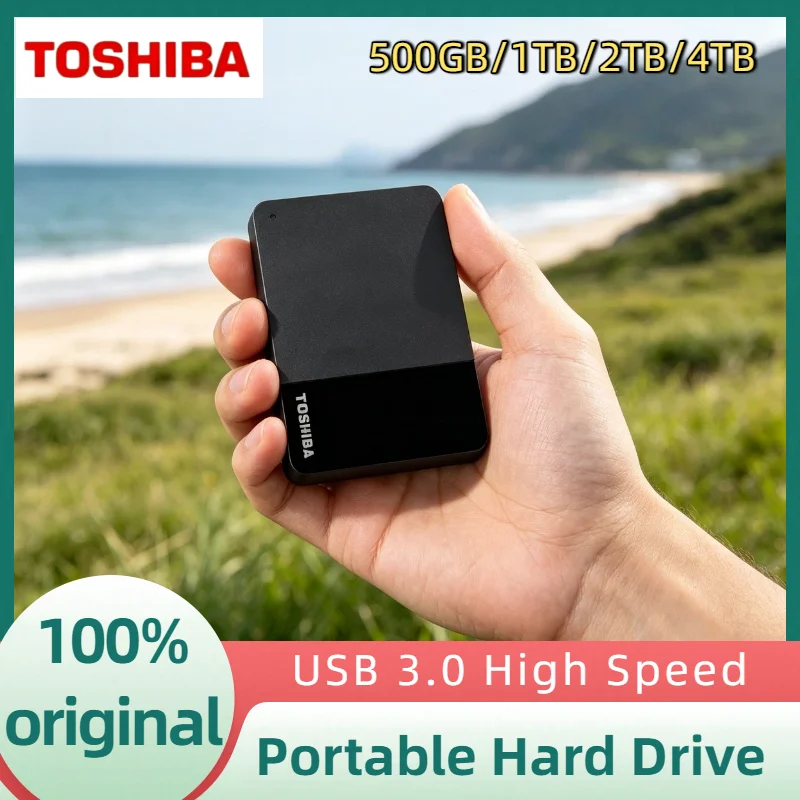 Toshiba Canvio Ready B3 4TB 2TB 1TB Portable External Hard Drive USB3.0 2.5 Inch Hard Disk for Laptop Mac Android Pro Max
Toshiba Canvio Ready B3 4TB 2TB 1TB Portable External Hard Drive USB3.0 2.5 Inch Hard Disk for Laptop Mac Android Pro Max