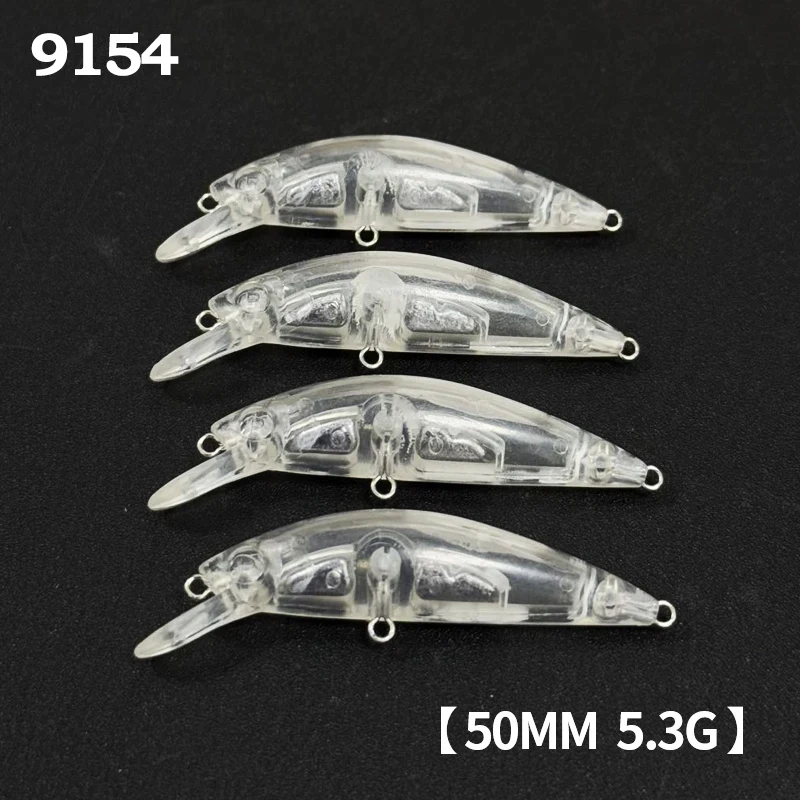 50pcs Unpainted Minnow Bait 5.3g 50mm Slow Sinking Minnow Jerkbait Lures Laser Wobbler Long Cast Artificial Hard Bait Trout
50pcs Unpainted Minnow Bait 5.3g 50mm Slow Sinking Minnow Jerkbait Lures Laser Wobbler Long Cast Artificial Hard Bait Trout