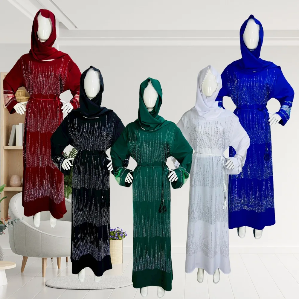 Customized Abayas for Women Elegant Spring Fashion Muslim Women Long Sleeve O-neck Plus Size Long Abaya Dubai Abaya Maxi Dress K
Customized Abayas for Women Elegant Spring Fashion Muslim Women Long Sleeve O-neck Plus Size Long Abaya Dubai Abaya Maxi Dress K