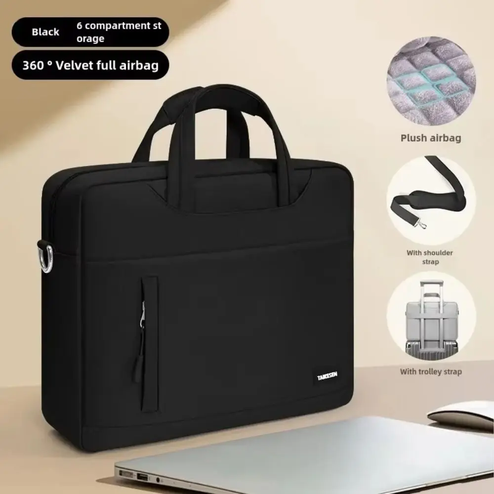 Fashion 13/14/15inch Laptop Sleeve Case Shockproof Multilayer Laptop Handbag Universal Large Capacity Notebook Cover Business
Fashion 13/14/15inch Laptop Sleeve Case Shockproof Multilayer Laptop Handbag Universal Large Capacity Notebook Cover Business