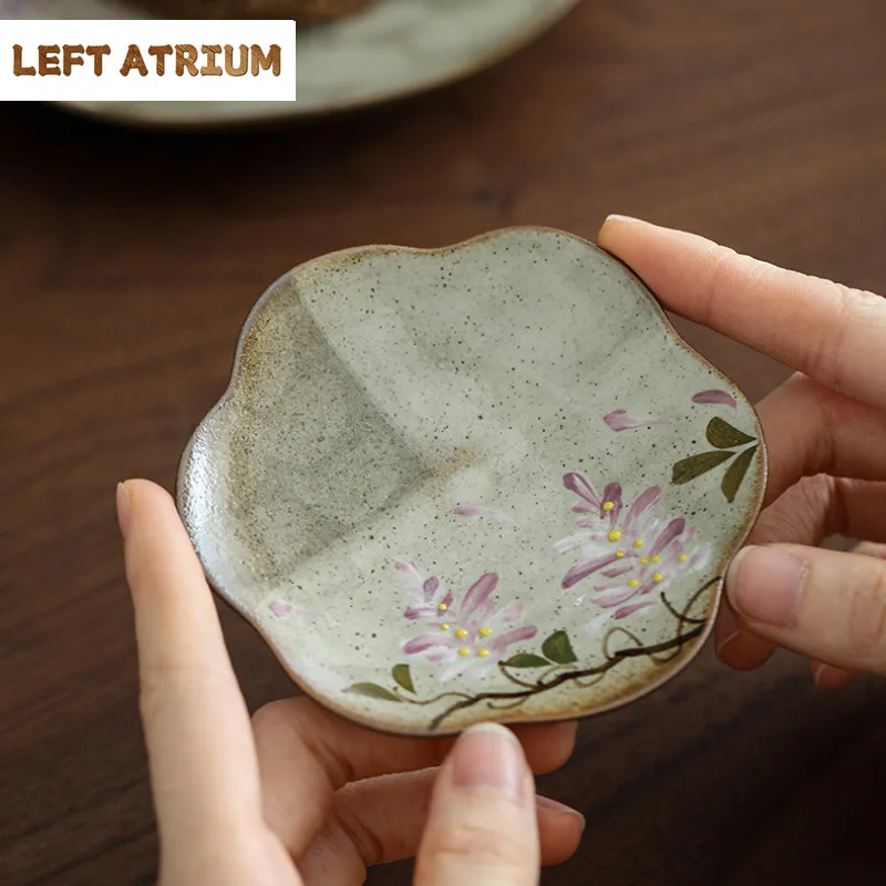 Hand-painted Wisteria Pot Bearing Holder Zisha Pot Base Dry Soaking Table Tea Tray Coasters Oolong Tea Tea Ceremony Ornaments
Hand-painted Wisteria Pot Bearing Holder Zisha Pot Base Dry Soaking Table Tea Tray Coasters Oolong Tea Tea Ceremony Ornaments