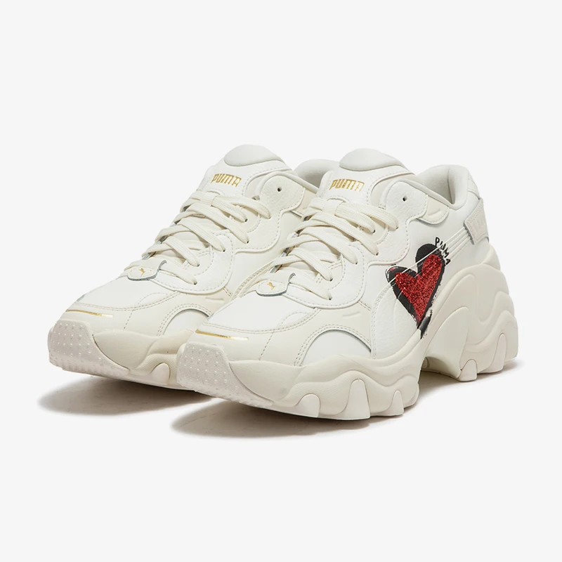 Puma Genuine Spring New Women's Thick-Sole Heart Pattern Casual Shoes 398674-01
Puma Genuine Spring New Women's Thick-Sole Heart Pattern Casual Shoes 398674-01