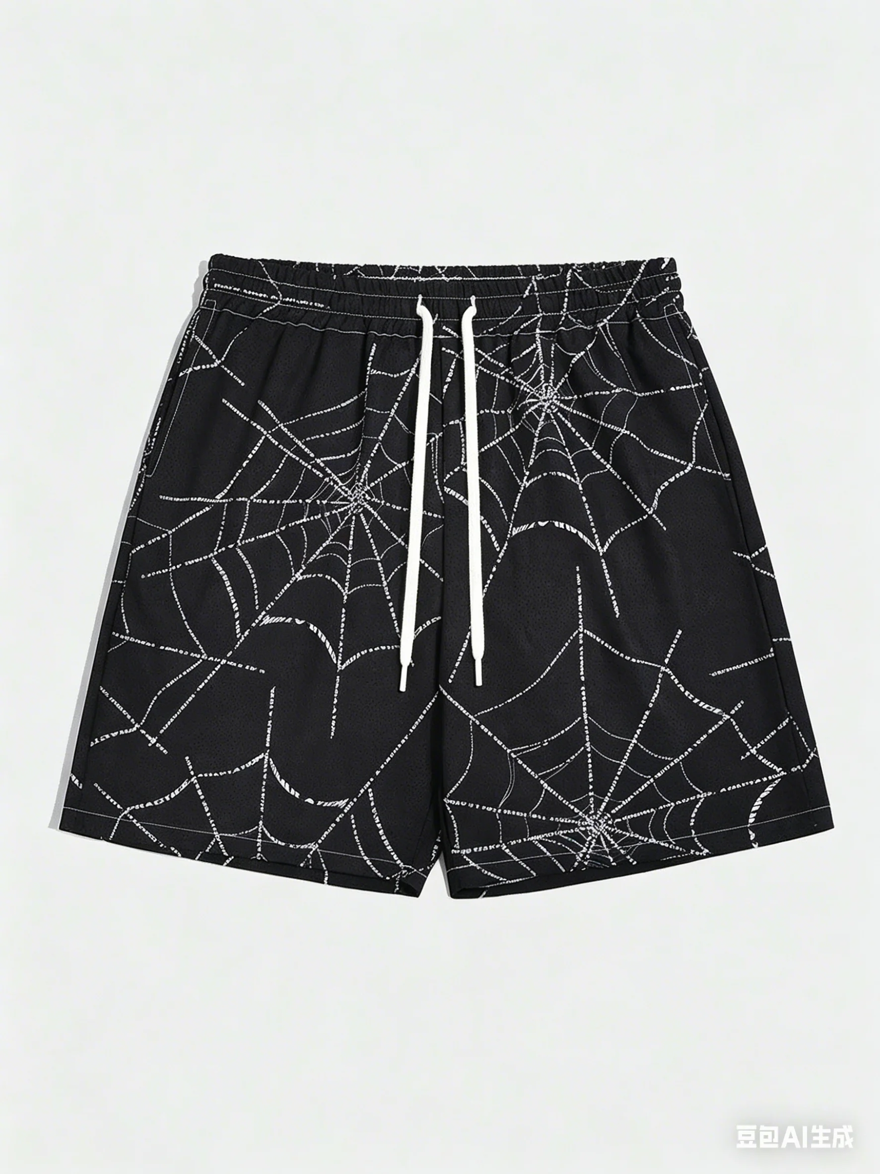 Goth Men Simple Spider Web Print Shorts Men's 3D Print Quick-Drying Gradient Breathable Streetwear Short
Goth Men Simple Spider Web Print Shorts Men's 3D Print Quick-Drying Gradient Breathable Streetwear Short