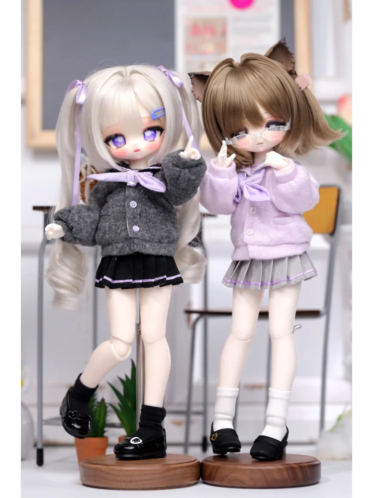 Одежда для кукол BJD, серая, фиолетовая, синяя, белая юбка, верхний комплект для 1/6, маленькие аксессуары для кукол 1/6, одежда в подарок, одежда своими руками (без куклы)
Одежда для кукол BJD, серая, фиолетовая, синяя, белая юбка, верхний комплект для 1/6, маленькие аксессуары для кукол 1/6, одежда в подарок, одежда своими руками (без куклы)