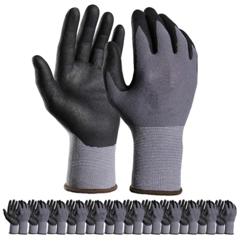 Садовые рабочие перчатки из микропены с нитриловым покрытием, нейлоновые защитные перчатки с сенсорным экраном и ручкой для мужчин, конструкция газона и механика во дворе
Садовые рабочие перчатки из микропены с нитриловым покрытием, нейлоновые защитные перчатки с сенсорным экраном и ручкой для мужчин, конструкция газона и механика во дворе