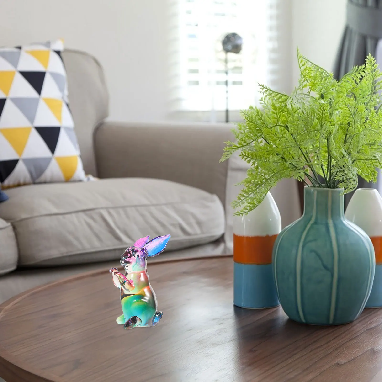 Crystal Bunny Decoration Year of The Rabbit Zodicac Ornament for Desk Garden Lawn Yard Balcony Home Decor Desk Decor
Crystal Bunny Decoration Year of The Rabbit Zodicac Ornament for Desk Garden Lawn Yard Balcony Home Decor Desk Decor