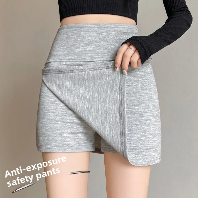 Spring and Summer 2026 Women's Anti-running Skirt High Waist Sexy Skirt Retro Sports Skirt A- Line Split Skirt with Safety Pants
Spring and Summer 2026 Women's Anti-running Skirt High Waist Sexy Skirt Retro Sports Skirt A- Line Split Skirt with Safety Pants