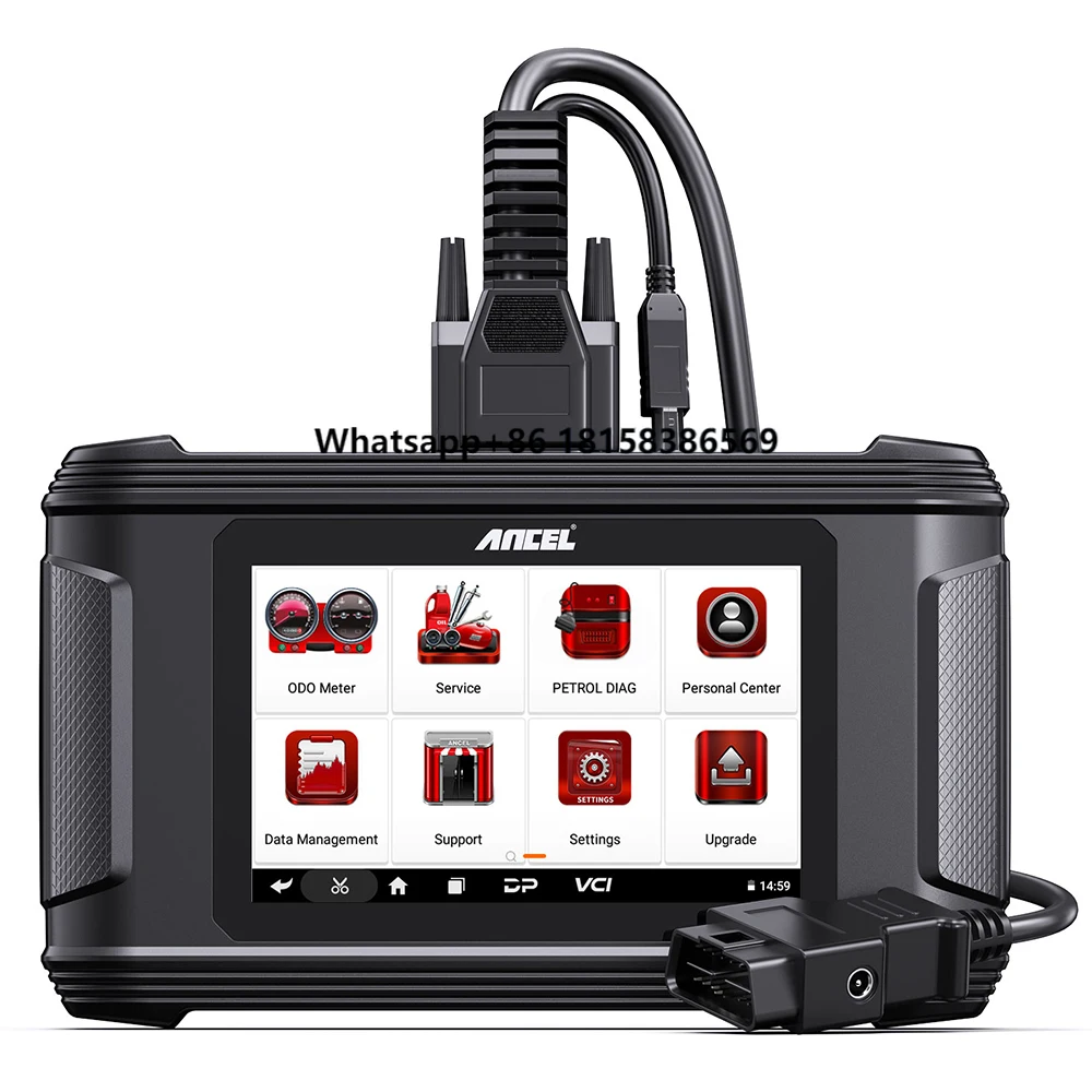 2025 ANCEL DM500 EU USA OBD2 Scanner Stock Code Reader with Oil Reset Change Mileage Car Cluster Correction Tool 1-Year Warranty
2025 ANCEL DM500 EU USA OBD2 Scanner Stock Code Reader with Oil Reset Change Mileage Car Cluster Correction Tool 1-Year Warranty