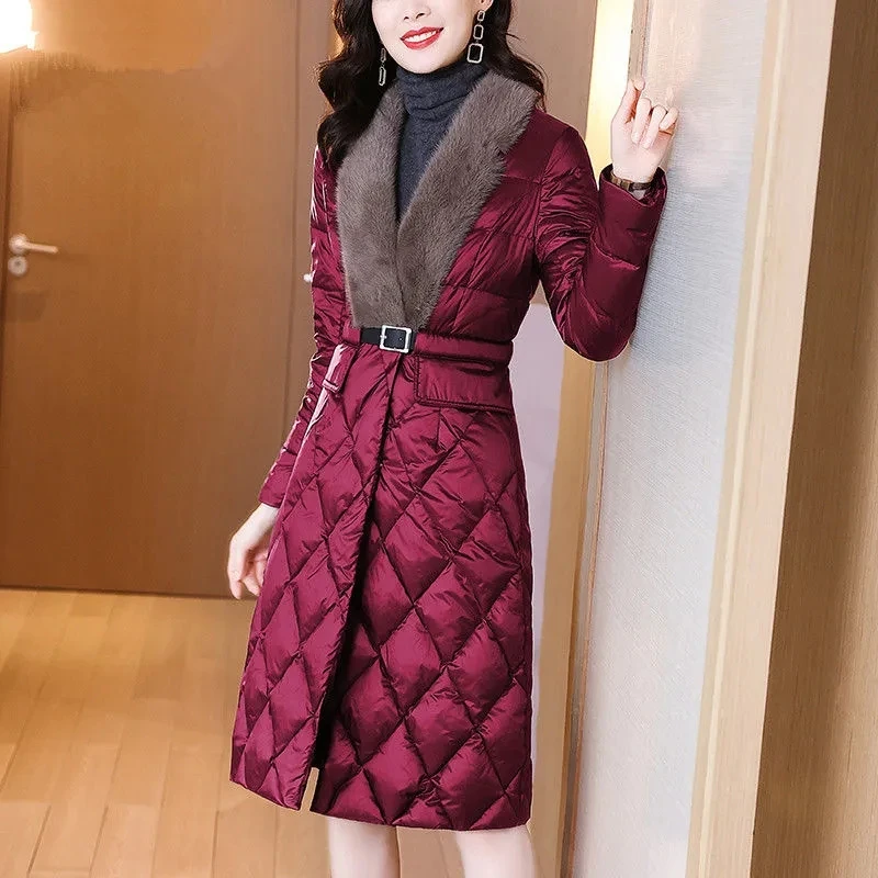 Parkas Women 2023 Winter New Temperament Fashion Slim Cotton Jacket Female Long Waist Suit Fur Collar Warm Down Padded Coat
Parkas Women 2023 Winter New Temperament Fashion Slim Cotton Jacket Female Long Waist Suit Fur Collar Warm Down Padded Coat