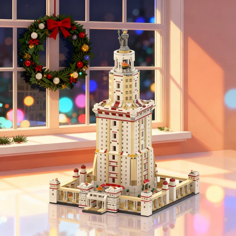 4057pcs MOC Pharos Lighthouse Of Architecture Model Building Blocks Creative Display Gift Collectible Decor Kids Premium Adult
4057pcs MOC Pharos Lighthouse Of Architecture Model Building Blocks Creative Display Gift Collectible Decor Kids Premium Adult