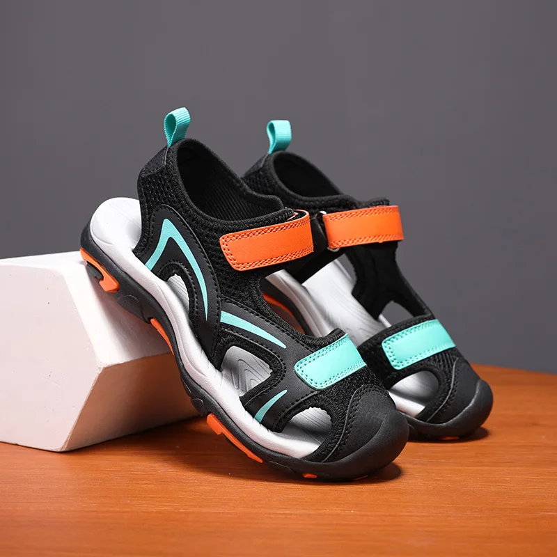 Dual-use Kids Summer Shoes Breathable Mesh Lining Thin Light Sole Anti-sweat Anti-slip Sneakers for Home and Outside
Dual-use Kids Summer Shoes Breathable Mesh Lining Thin Light Sole Anti-sweat Anti-slip Sneakers for Home and Outside