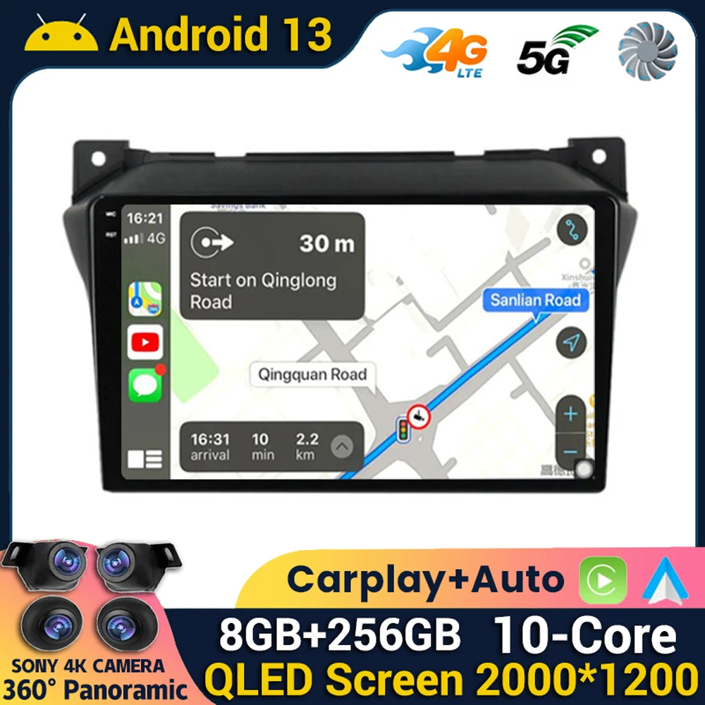 Android 13 Car Radio For Suzuki Alto 2009 2010 2011 2012 2013 2014 2015 2016 2017 Multimedia Video Player Stereo Navigation GPS 
Android 13 Car Radio For Suzuki Alto 2009 2010 2011 2012 2013 2014 2015 2016 2017 Multimedia Video Player Stereo Navigation GPS