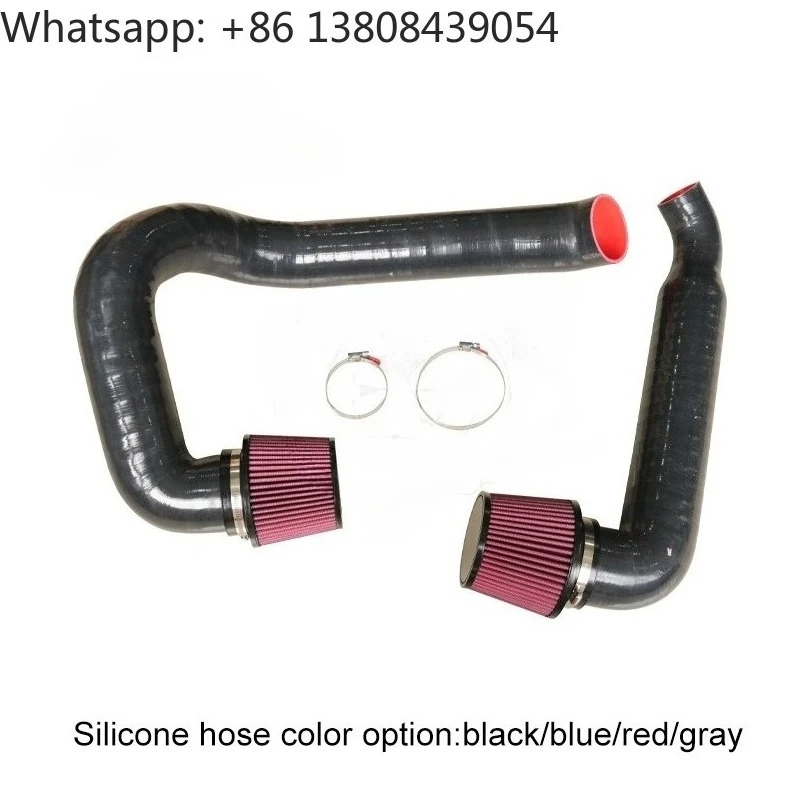 Front Mount Intake for 2019-2025 BMW X3M X4M S58 F97 F98 3.0T SILICONE MATERIAL with Wire Reinforce Inside
Front Mount Intake for 2019-2025 BMW X3M X4M S58 F97 F98 3.0T SILICONE MATERIAL with Wire Reinforce Inside