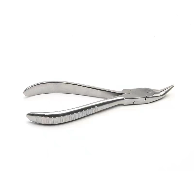 Wind instrument Eyeglass repair tool curved nose pliers Nasal pad adjustment Leaf support repair Stainless steel
Wind instrument Eyeglass repair tool curved nose pliers Nasal pad adjustment Leaf support repair Stainless steel