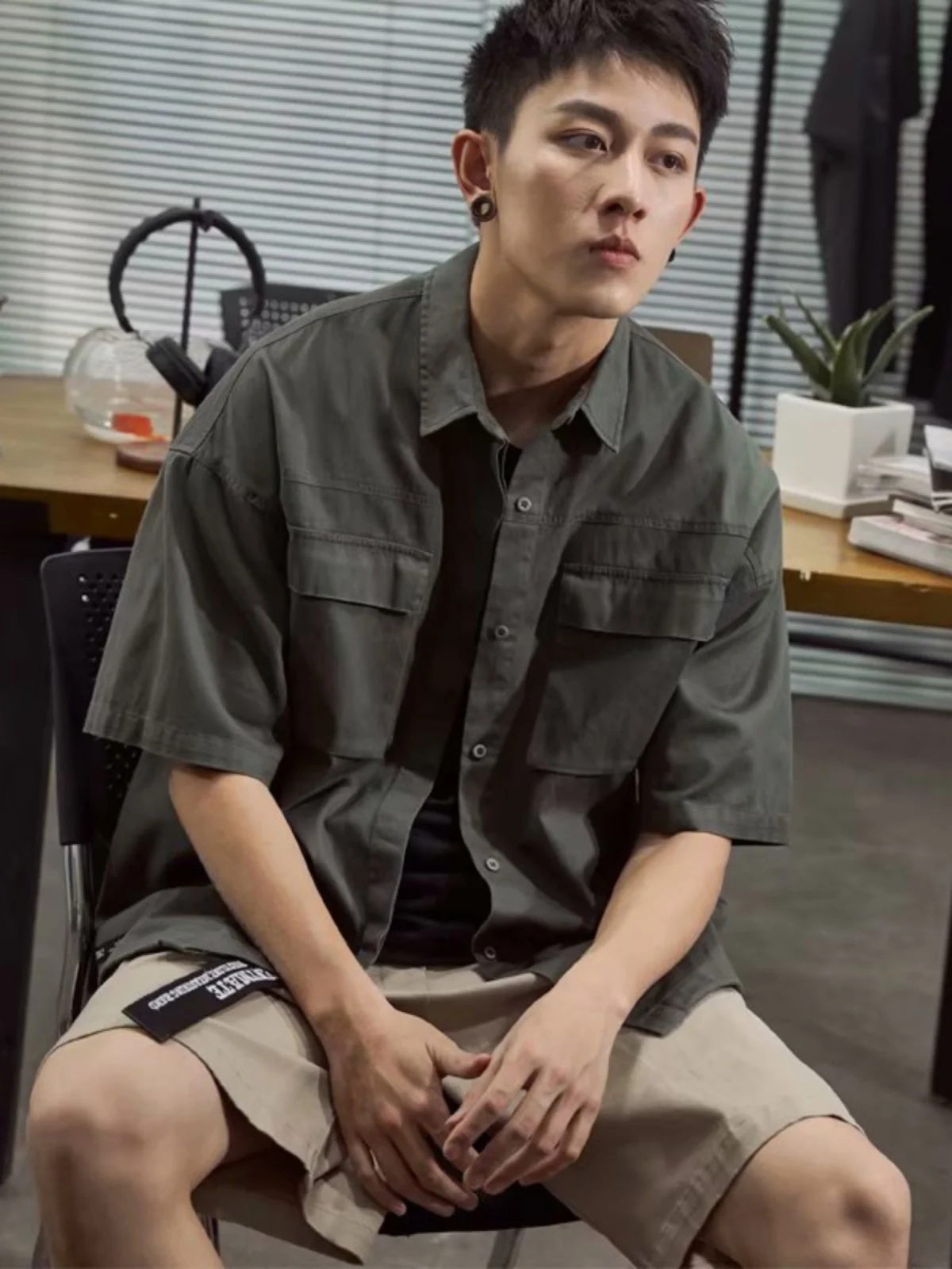 Повседневная японская мужская футболка ort Sve Cotton irt Summer Loose Fit Regular Thin Five-Quarter Sve Pure Color Outer...
Повседневная японская мужская футболка ort Sve Cotton irt Summer Loose Fit Regular Thin Five-Quarter Sve Pure Color Outer...