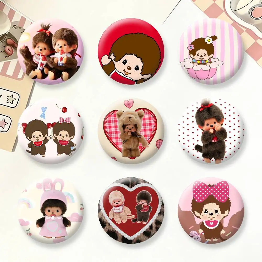 Cute M-Monchhichi Badges Creative Tinplate Button PinsBrooch Badge Clothes Backpack
Cute M-Monchhichi Badges Creative Tinplate Button PinsBrooch Badge Clothes Backpack