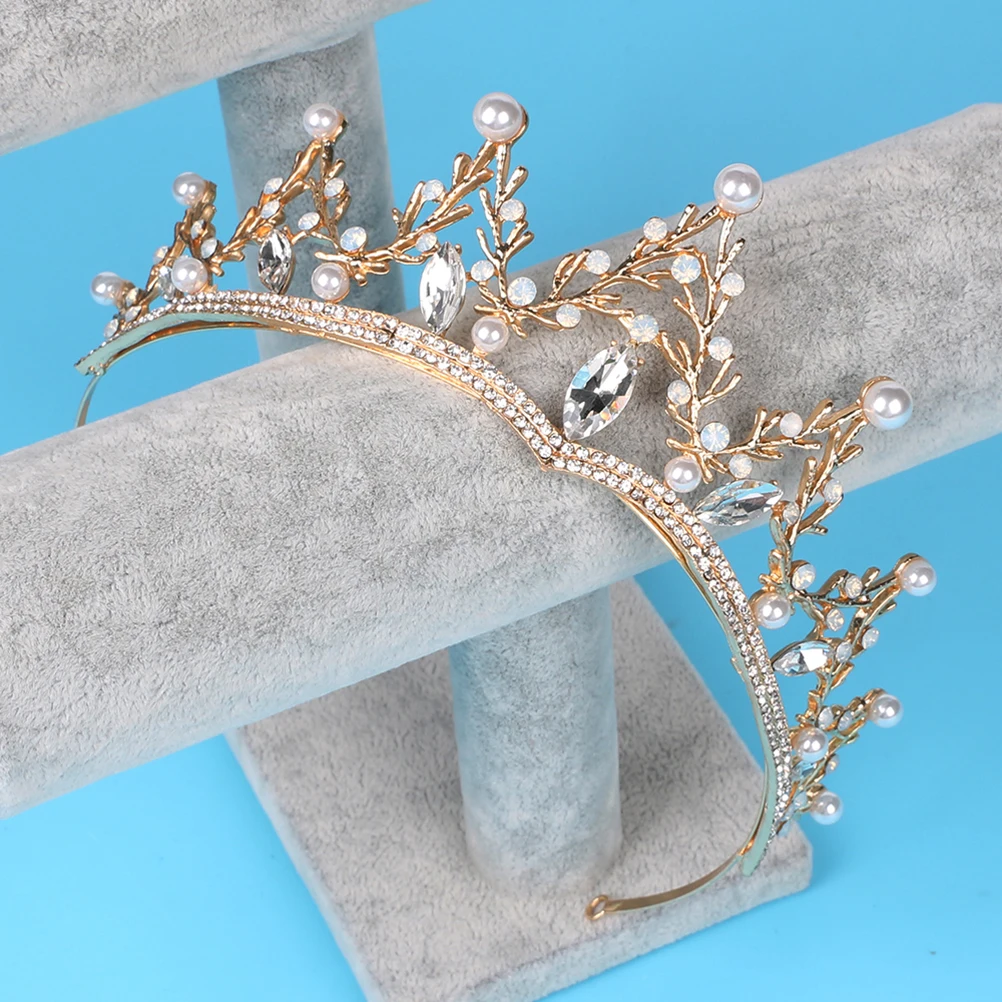 Baroque Rhinestone Tiara Crown Gold Elegant Bridal Wedding Headpiece Rhinestones Bridal Tiara Crown for Women Wedding Jewelry
Baroque Rhinestone Tiara Crown Gold Elegant Bridal Wedding Headpiece Rhinestones Bridal Tiara Crown for Women Wedding Jewelry
