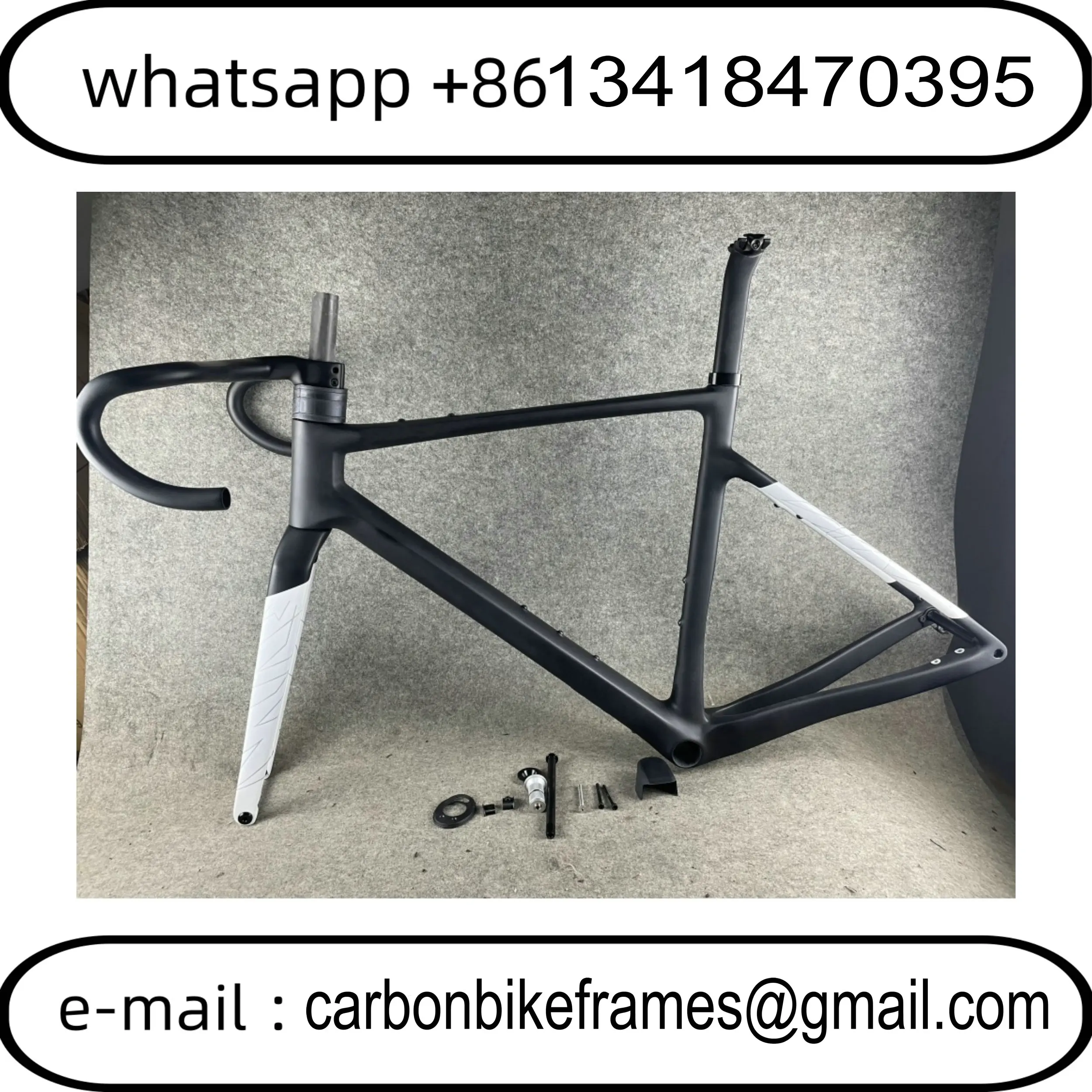 T1100 Addict Gravel Road Carbon Fiber Frame Speed Bike Frames BB86 Disc Brake Racing Bicycle Frameset+Handlebar DPD Black
T1100 Addict Gravel Road Carbon Fiber Frame Speed Bike Frames BB86 Disc Brake Racing Bicycle Frameset+Handlebar DPD Black