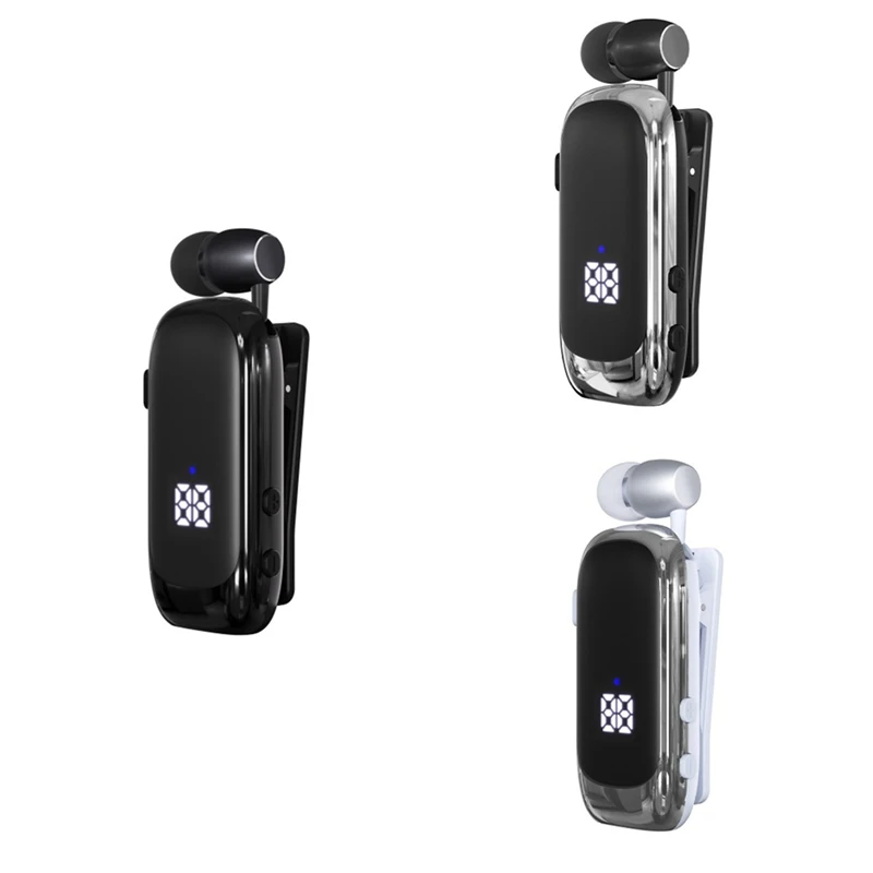 AIAI K88 Lavalier Business Bluetooth 5.4 Headphone Talk/Music Time 20 Hours, LED Digital Display,Noice Cancelling
AIAI K88 Lavalier Business Bluetooth 5.4 Headphone Talk/Music Time 20 Hours, LED Digital Display,Noice Cancelling