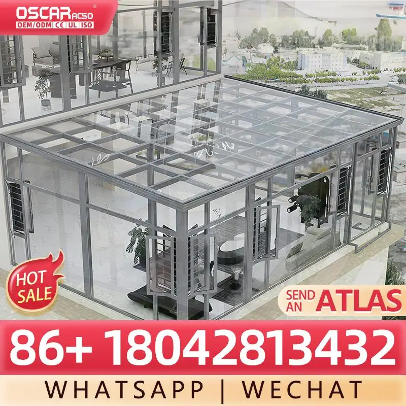 Triple Glazed Aluminum Tempered 4 Season 15*10 Sunroom Double Glass 4 Season Room for Patio Backyard Garden sunroom
Triple Glazed Aluminum Tempered 4 Season 15*10 Sunroom Double Glass 4 Season Room for Patio Backyard Garden sunroom
