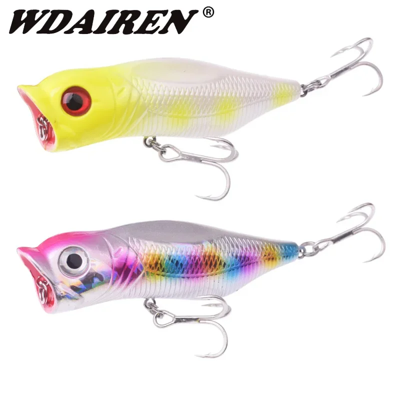 1 Pc Top Water Hard Plastic Fishing Lures 9cm 17g Popper Bait Artificial Wobblers Seawater Trolling Tackle with Treble Hooks
1 Pc Top Water Hard Plastic Fishing Lures 9cm 17g Popper Bait Artificial Wobblers Seawater Trolling Tackle with Treble Hooks