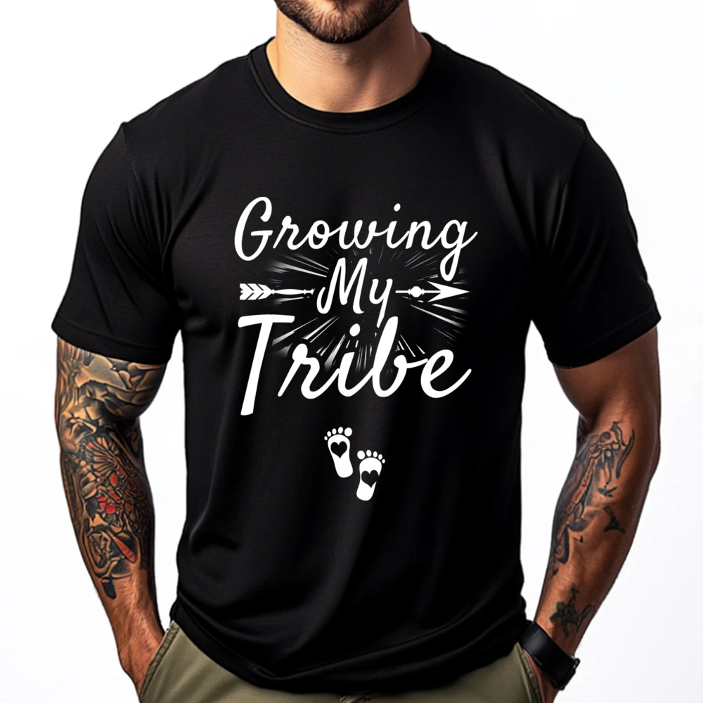 Growing My Tribe Mens Clothing Plus Size Funny Gifts T Shirt for Men Korean Fashion Short Sleeve T-Shirt Men Character
Growing My Tribe Mens Clothing Plus Size Funny Gifts T Shirt for Men Korean Fashion Short Sleeve T-Shirt Men Character