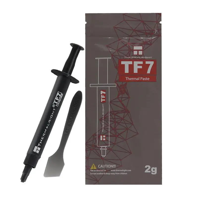 Thermalright TF7 12.8 W/Mk Thermal Compound Paste High Performance Heatsink Paste For CPU Graphics Card Cooling
Thermalright TF7 12.8 W/Mk Thermal Compound Paste High Performance Heatsink Paste For CPU Graphics Card Cooling