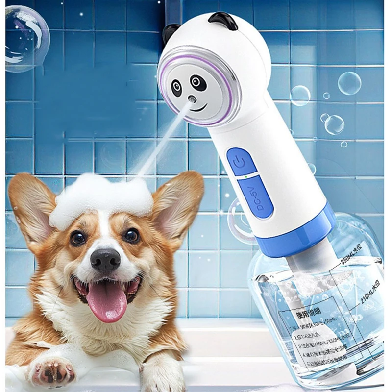Yellow Duck Panda bubble machine Pet Cleaning Bathing Electric Foam Machine Usb Charging Automatic Soap Dispenser Foam Machine
Yellow Duck Panda bubble machine Pet Cleaning Bathing Electric Foam Machine Usb Charging Automatic Soap Dispenser Foam Machine