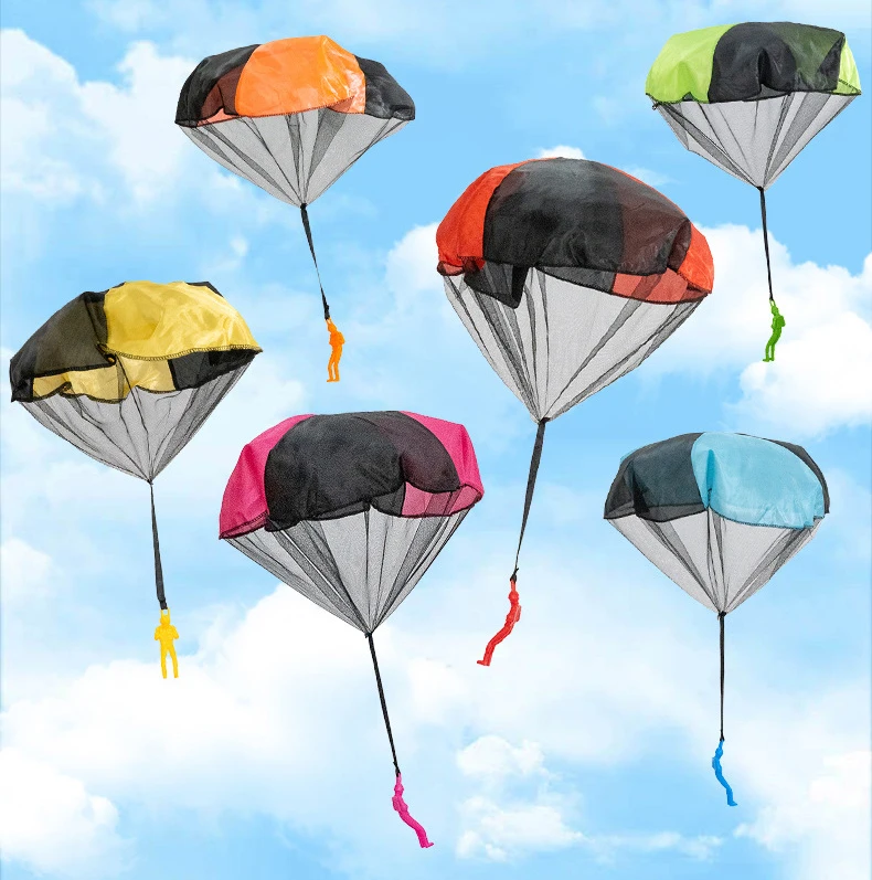 1pcs Hand Throwing Parachute Kids Outdoor Funny Toys Game Play Toys for Children Fly Parachute Sport with Mini Soldier Toys 2026
1pcs Hand Throwing Parachute Kids Outdoor Funny Toys Game Play Toys for Children Fly Parachute Sport with Mini Soldier Toys 2026