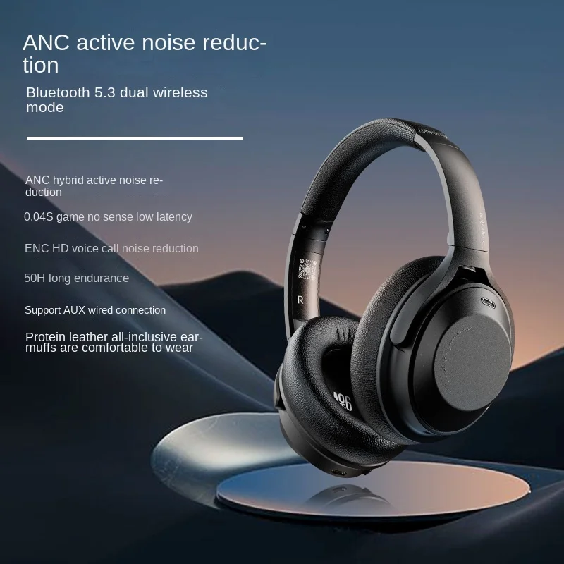 Fingertime Headset Anc Active Noise-Reduction Headset A06 Wireless Headset Factory
Fingertime Headset Anc Active Noise-Reduction Headset A06 Wireless Headset Factory