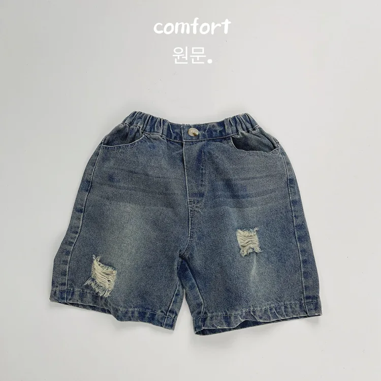 Children's Denim Shorts Summer New Korean Version Thin Beggar Versatile Medium Pants Boys and Girls Ripped Jeans Foreign Style
Children's Denim Shorts Summer New Korean Version Thin Beggar Versatile Medium Pants Boys and Girls Ripped Jeans Foreign Style