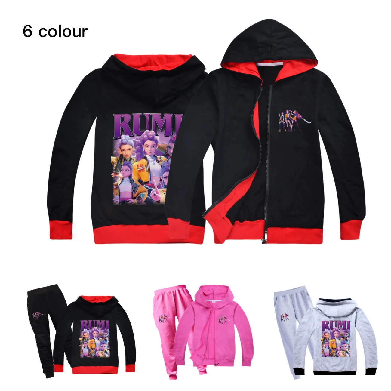 KPop Demon Hunters 5-14 y Boys Long Sleeve Zipper jacket For Kids Coat Toddler Girl Spring Autumn Clothes Hoodie Sweat
KPop Demon Hunters 5-14 y Boys Long Sleeve Zipper jacket For Kids Coat Toddler Girl Spring Autumn Clothes Hoodie Sweat
