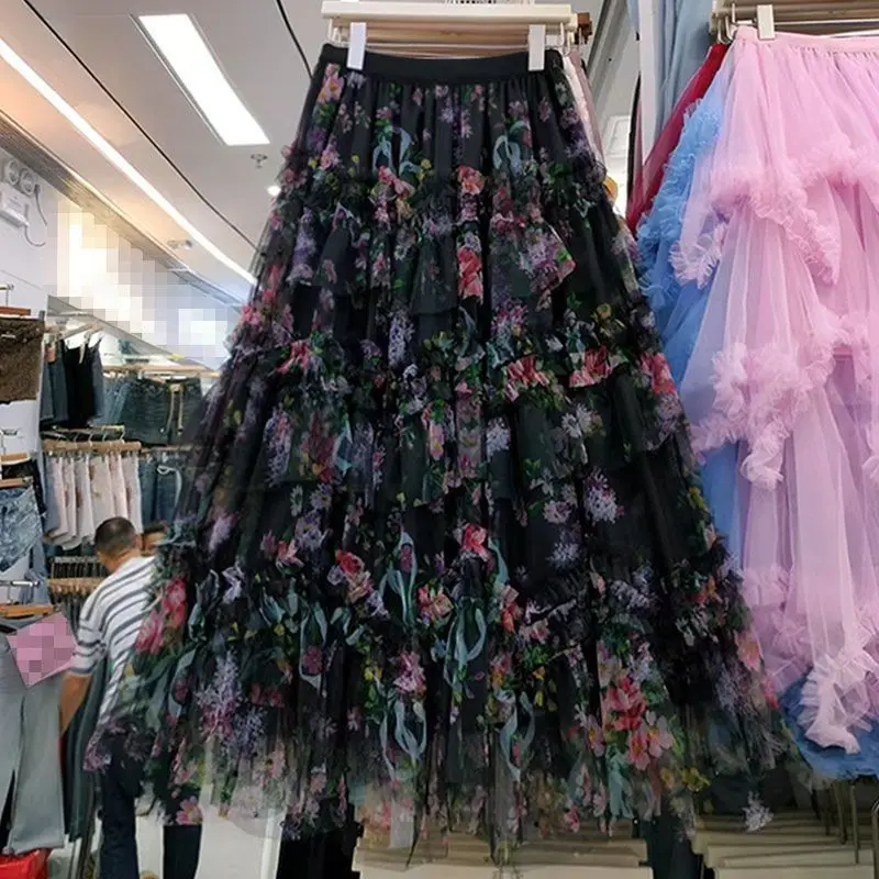 Сказочная юбка трапециевидной формы с высокой талией для женщин больших размеров, пышные юбки длиной f, корейские юбки из полиэфирного волокна для поездок на работу
Сказочная юбка трапециевидной формы с высокой талией для женщин больших размеров, пышные юбки длиной f, корейские юбки из полиэфирного волокна для поездок на работу