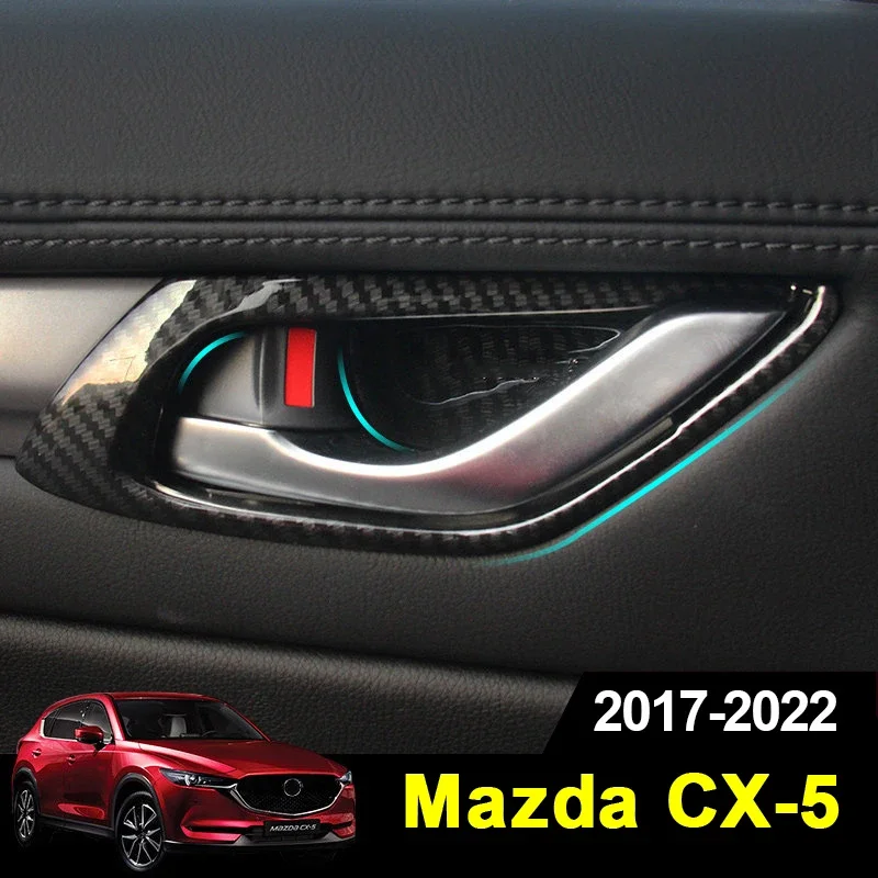 ABS Car Styling Inner Door Handle Bowl Cover Trim Protector Sticker For Mazda CX-5 CX5 2017-2020 2021 2022 2023 2024 Accessories
ABS Car Styling Inner Door Handle Bowl Cover Trim Protector Sticker For Mazda CX-5 CX5 2017-2020 2021 2022 2023 2024 Accessories