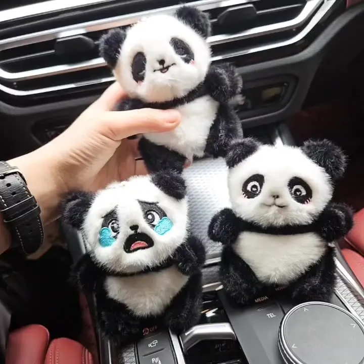 Cute National Treasure Giant Panda Pendant Plush Toy Doll Rich facial expressions Pendant Keychain Doll
Cute National Treasure Giant Panda Pendant Plush Toy Doll Rich facial expressions Pendant Keychain Doll