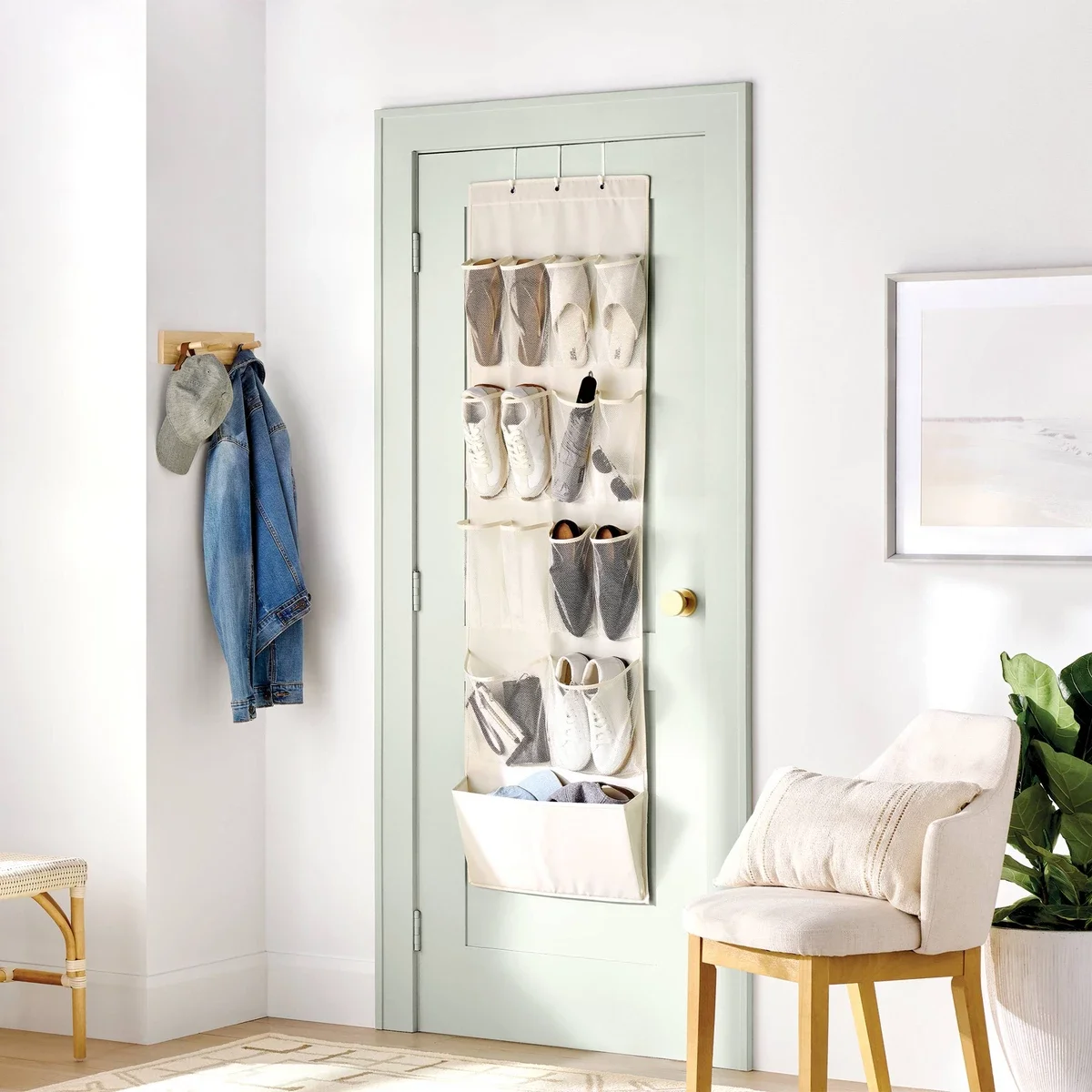 Hanging Closet 15 Pocket Over Door Shoe Org Ivory Clear hanging closet
Hanging Closet 15 Pocket Over Door Shoe Org Ivory Clear hanging closet
