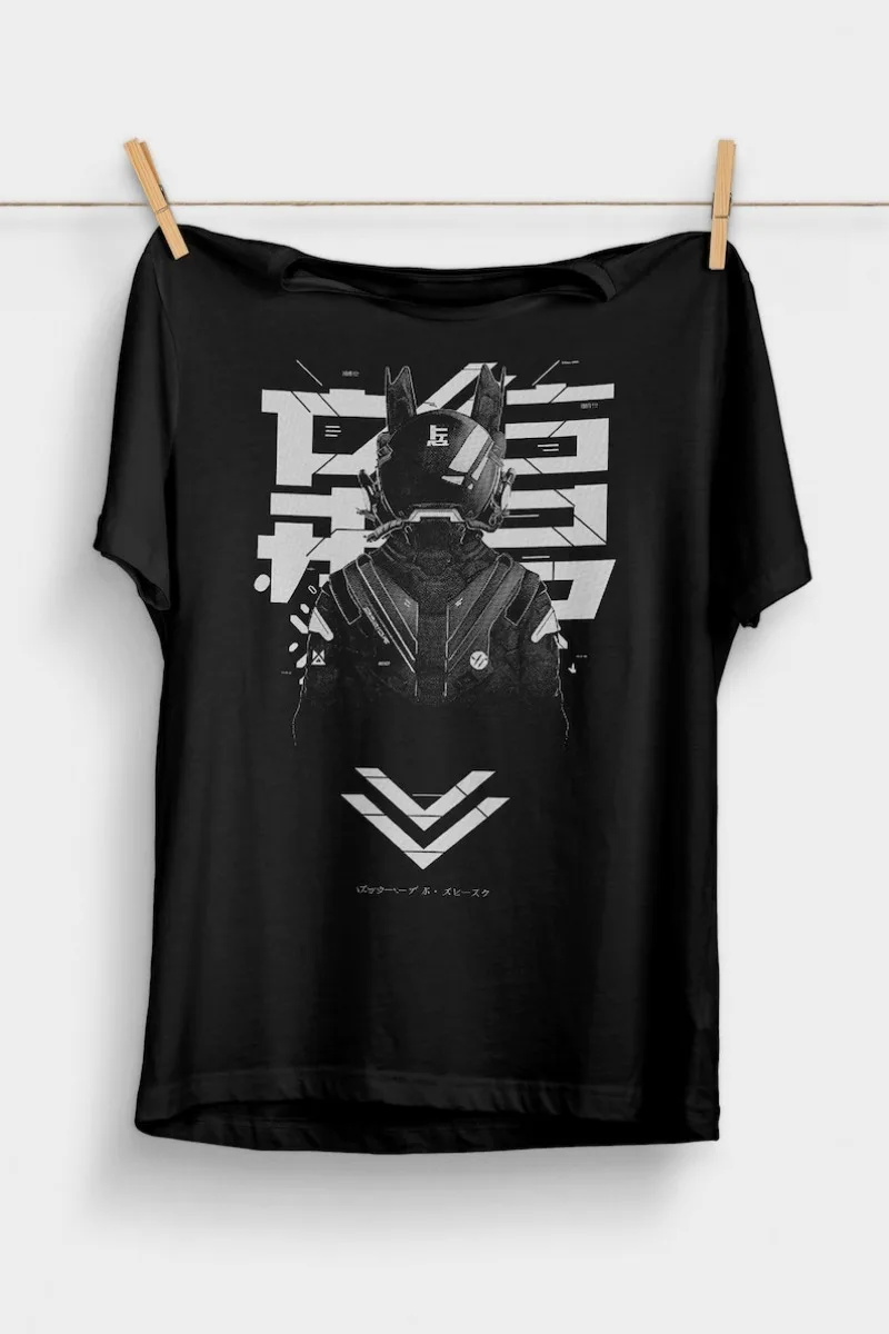 Techwear T-Shirt Japanese Streetwear Shirt Cyberpunk Clothing Alt Rave Clothes Futuristic Anime Harajuku Tech Wear C
Techwear T-Shirt Japanese Streetwear Shirt Cyberpunk Clothing Alt Rave Clothes Futuristic Anime Harajuku Tech Wear C